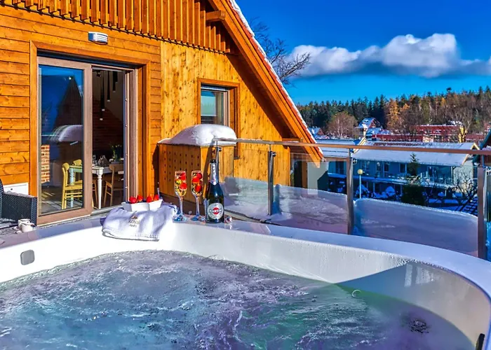 Royal Prestige Collection Z Prywatnym Jacuzzi - Stone Hill Z Basenem I Saunami * Szklarska Poręba