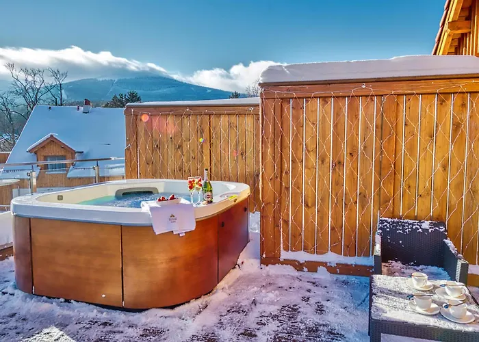 Daire Royal Prestige Collection Z Prywatnym Jacuzzi - Stone Hill Z Basenem I Saunami Szklarska Poreba